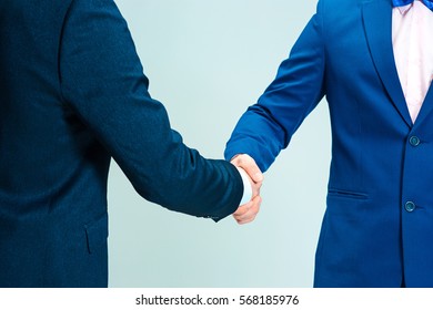 Handshake Isolated On Gray - Employee Appreciation Day