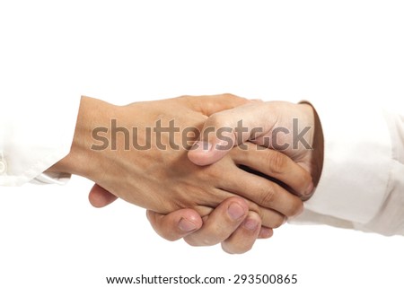 Similar – hands intertwined wedding couple on wedding day