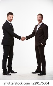 Handshake Of Two Businessmen