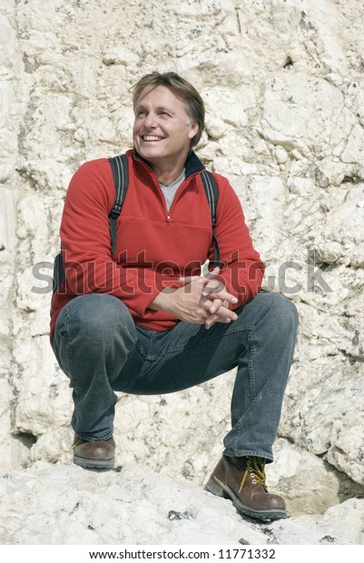 Handsome 43 Year Old Man On Stock Photo Edit Now