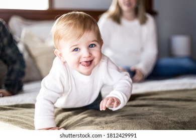 Handsome Baby Boy Being Goofy.