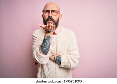 Men with tattoos bald Hair Tattoo