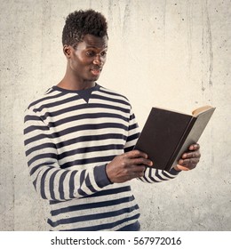 Handsome Black Man Reading Book Stock Photo 567972016 | Shutterstock