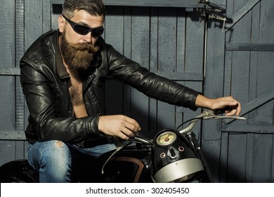 men biker