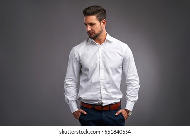 1,360,886 White shirt men Images, Stock Photos & Vectors | Shutterstock