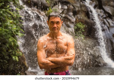 852 Standing under waterfall Images, Stock Photos & Vectors | Shutterstock