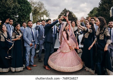 Indian Wedding Dancing Stock Photos Images Photography