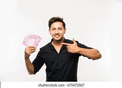 Indian Man Showing Money Hd Stock Images Shutterstock