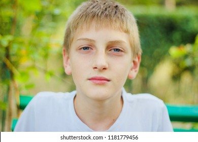 Blue Eye Boy With White Hair High Res Stock Images Shutterstock