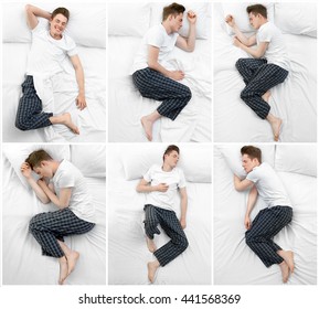 6,746 Sleeping man top view Stock Photos, Images & Photography ...