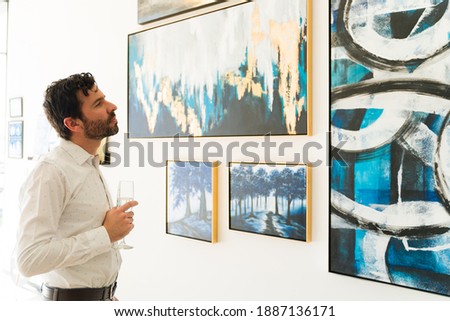 Similar – Image, Stock Photo Display stand with colourful clothes