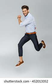 Handsome Man Jumping