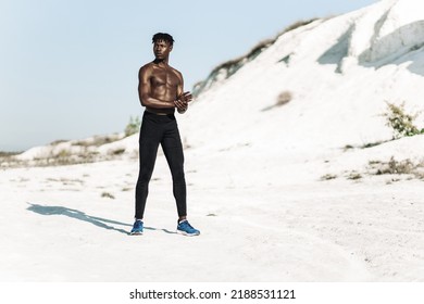 2,301 Muscular african man beach Images, Stock Photos & Vectors ...