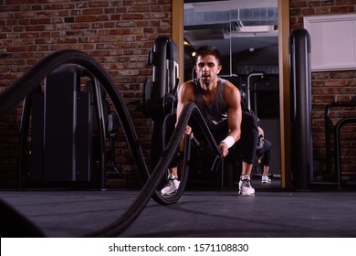 Muscular Young Fitness Woman Doing Heavy Stock Photo (Edit Now) 503061850