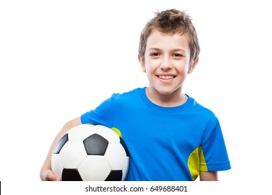 Boy Holding Soccer Ball Images Stock Photos Vectors Shutterstock