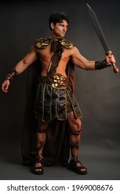Handsome Warrior Poses Photo Stock Photo 1969008676 | Shutterstock