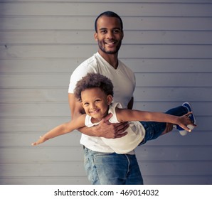 1,323 Black Dad His Kids Playing Images, Stock Photos & Vectors ...