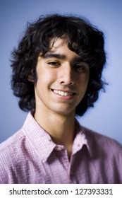 boy with pink shirt