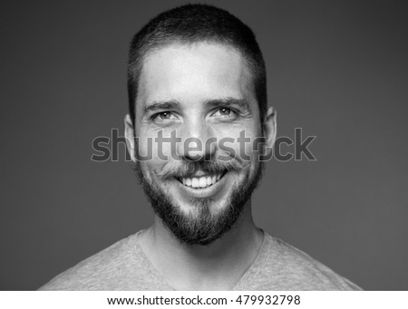 Similar – casual bearded man