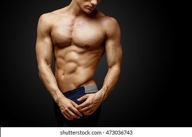 Handsome Young Man's Torso