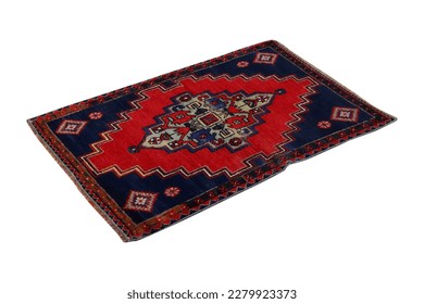 hand-woven, decorative wool Turkish carpet - Shutterstock ID 2279923373