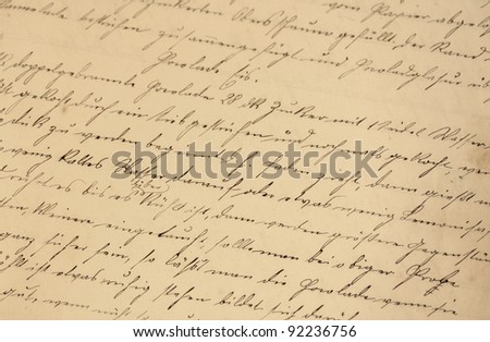handwriting