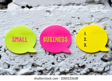 Handwriting text Small Business. Word for an individualowned business known for its limited size Thinking New Bright Ideas Renewing Creativity And Inspiration
