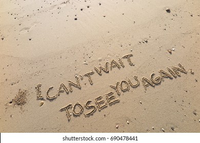 39 See you again beach Images, Stock Photos & Vectors | Shutterstock