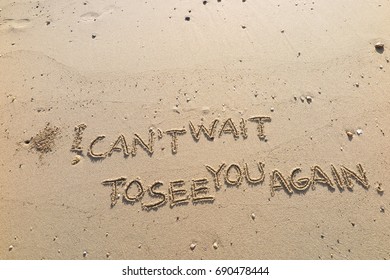 39 See you again beach Images, Stock Photos & Vectors | Shutterstock