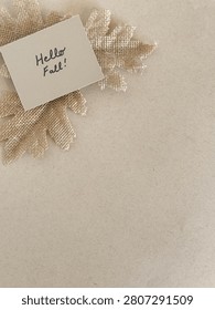 A handwritten 