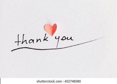 Thank You Heart Hd Stock Images Shutterstock