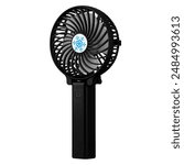 Handy Mini Fan (Handheld Fan) Black