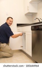 Handyman Repairs Kitchen Cabinet Door