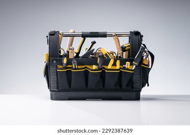 Handyman Service Toolbox Or Tool Box. Workshop Toolkit - Powered by Shutterstock