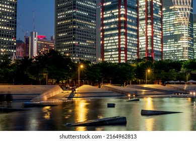 Hangang  River Park Night View. 