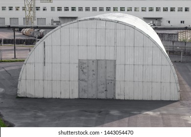 Hangar Outside  Aluminum   Industrial Architecture