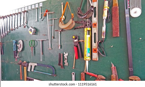 Hanger Board Engineering Tools Engineering Workshop Stock Photo Edit Now 1119516161