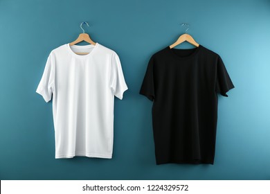 Similar Images, Stock Photos & Vectors of Blank Black T-Shirts Mock-up ...