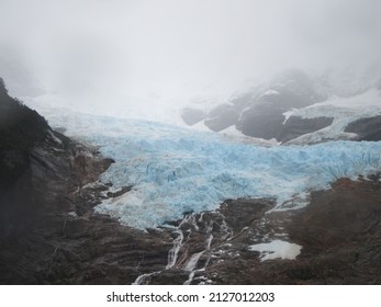 The Hanging Balmaceda Glacier In Chile 