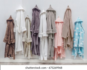 Hanging Bathrobe