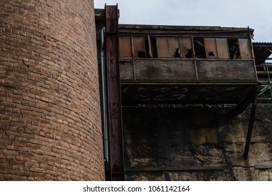 Hanging Break Room In Old Furnace