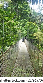 Hanging Bridge In Costa Rica