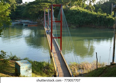 A Hanging Bridge In Rangamati, Bangladesh