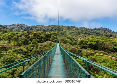 Hanging Bridges In Cloud Forest Monteverde - Costa Rica