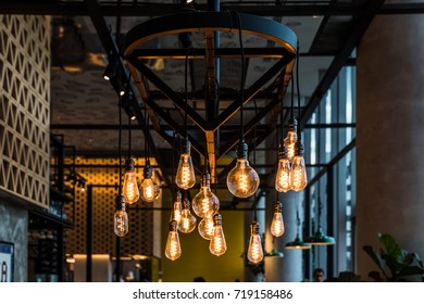 Hanging Lamp With Edison Bulb