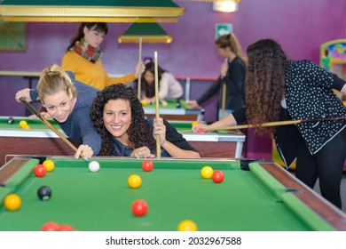 Hanging Out At The Pool Hall