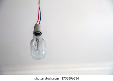 Hanging Pendant Light Custom Made Choice Of Red, Blue Color . Pendant Light . Ceramic Lamp .