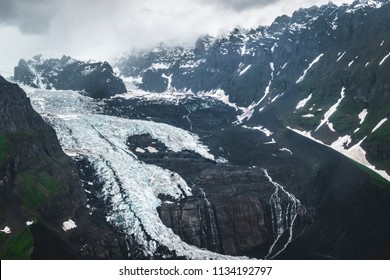 Hanging Ruth Glacier