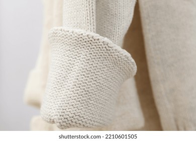 Hanging Sweaters, Concept Of Autumn Season Clothes