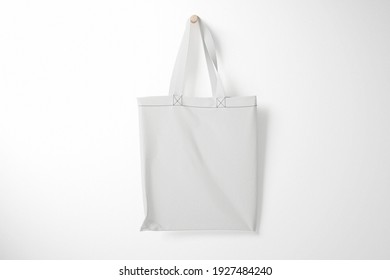 Hanging Tote Bag Isolated On White Background